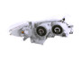 ANZO Projector Headlights w/ Halo Black for Toyota Camry | 121181