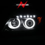 ANZO Projector Headlights w/ Halo Black (CCFL) for Scion Tc | 121119