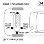 Automatic Transmission Mount 3691 - diagram