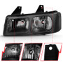 ANZO Crystal Headlight Black for Chevy Express | 111474