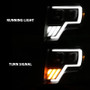 ANZO Projector Light Bar G4 Switchback H.L. Black Amber for Ford F-150 | 111469