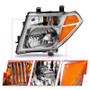 ANZO Crystal Headlight Chrome Amber (OE Replacement) for Nissan Pathfinder