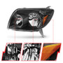 ANZO Crystal Headlights Black for Toyota 4Runner | 111394