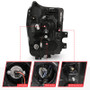 ANZO Projector Headlights w/ Plank Style Switchback Black w/ Amber for Ford F250