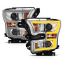 ANZO Proj Headlights Plank Swtchbk Chrome Amber for Ford F-150 | 111358
