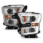ANZO Proj Headlights Plank Swtchbk Chrome Amber for Ford F-150 | 111358