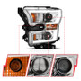 ANZO Proj Headlights Plank Swtchbk Chrome Amber for Ford F-150 | 111358