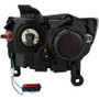 ANZO Projector Headlights w/ Plank Style Design Black for Jeep Grand Cherokee