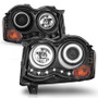 ANZO Projector Headlights w/ Halo Black (CCFL) for Jeep Grand Cherokee | 111213
