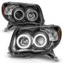 ANZO Projector Headlights w/ Halo Black for Toyota 4Runner | 111320