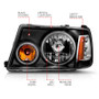 ANZO Projector Headlights w/ Halo Black (CCFL) 1 pc for Ford Ranger | 111152