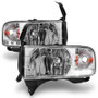ANZO Crystal Headlights Chrome w/ LED for Dodge Ram | 111206