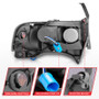 ANZO Crystal Headlights Black w/ LED for Dodge Ram | 111205