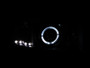ANZO Projector Headlights w/ Halo Black for Dodge Ram | 111196