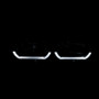 ANZO Crystal Headlights Chrome w/ Low - Brow for Chevrolet C1500 | 111300