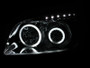 ANZO Projector Headlights w/ Halo Chrome (CCFL) for Toyota Rav4 | 111121