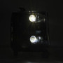 AlphaRex LUXX LED Proj Headlights Alpha-BK W/seq Atv Lgt for Chevy 1500HD