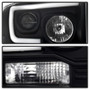 Spyder Projector Headlights Light Bar DRL LED for Ford F250/350/450 - Black