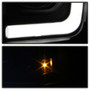 Spyder Projector Headlights Light Bar DRL LED for Ford F250/350/450 - Black