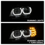 Spyder Projector Headlights HID w/ AFS for BMW E90 3-Series 4DR - Black