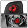 Spyder Euro Style Tail Lights for Chevy TrailBlazer - Black