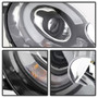 Spyder Projector Headlights DRL for Mini Cooper Halogen - Black