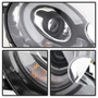 Spyder Projector Headlights DRL for Mini Cooper Halogen - Black