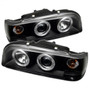 Spyder Projector Headlights LED Halo for Volvo 850 - Black