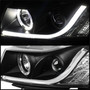 Spyder Projector Headlights Light Tube DRL for Chevy Cruze - Black