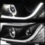 Spyder Projector Headlights Light Tube DRL for Chevy Cruze - Black