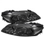 Spyder Projector Headlights LED Halo DRL for Mazda 6 w/ Fog Lights - Smoke