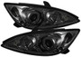 Spyder Projector Headlights LED Halo for Toyota Camry - Smoke