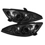 Spyder Projector Headlights LED Halo for Toyota Camry - Smoke