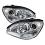 Spyder Projector Headlights Xenon/HID for Mercedes Benz S-Class - Chrome
