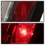 Spyder V2 Light Bar LED Tail Lights for Chrysler 300C/300 - Black