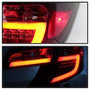 Spyder Light Bar LED Tail Lights for Toyota Camry - Black