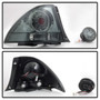 Spyder LED Tail Lights w/ Inner Trunk Lights for Lexus IS300 - Smoke