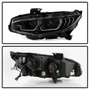 Spyder Projector Headlights for Honda Civic 2DR/4DR/Hatchback - Black