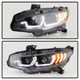 Spyder Projector Headlights for Honda Civic 2DR/4DR/Hatchback - Black