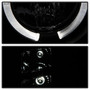 Spyder Projector Headlights LED Halo for GMC Sierra 1500/2500 - Black Smoke