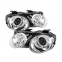 Spyder Projector Headlights LED Halo for Acura Integra - Chrome