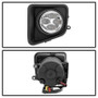 Spyder Daytime DRL LED Running Fog Lights w/ Switch for Toyota Tundra - Clear