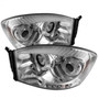 Spyder Projector Headlights LED Halo for Dodge Ram 1500/Ram 2500 - Chrome
