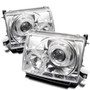 Spyder Projector Headlights LED Halo for Toyota Tacoma - Chrome