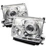 Spyder Projector Headlights LED Halo for Toyota Tacoma - Chrome