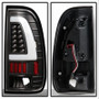 xTune Light Bar LED Tail Lights for Ford F150 Styleside - Black
