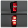 Spyder LED Tail Lights for Toyota Tacoma - Black Smoke