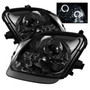 Spyder Projector Headlights LED Halo for Honda Prelude - Smoke