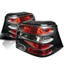 Spyder Euro Style Tail Lights for Volkswagen Golf - Black