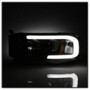 Spyder Light Bar Projector Headlights for Dodge Ram 1500 - Black